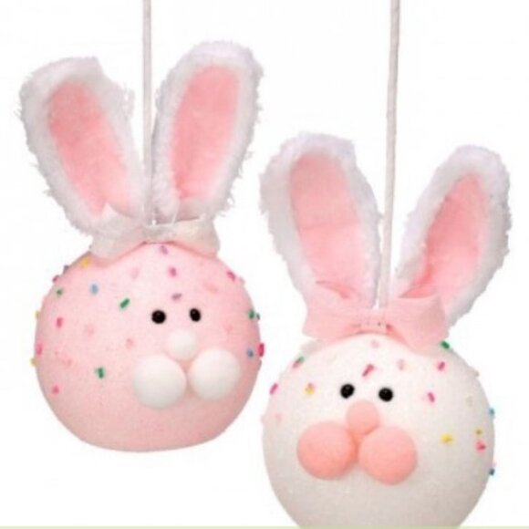 14" Fabric Sprinkle Bunny Cake Pop - Picture 1 of 5